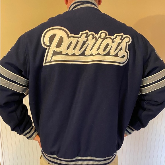 New England Patriots Wool Jacket - Men’s Size XXL - Picture 4 of 11